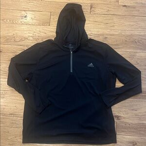 Adidas Men's Black Pullover Jacket